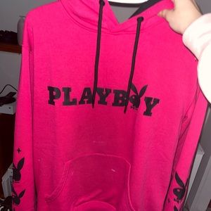 Playboy hot pink hoodie